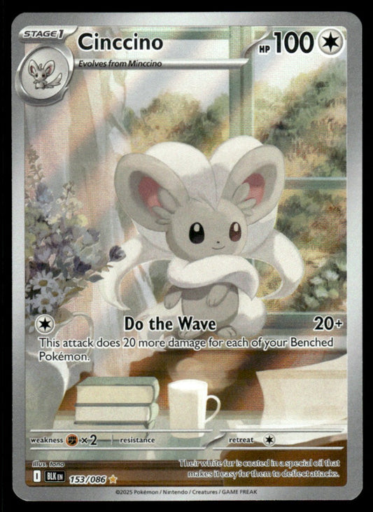 Cinccino 153/086 - Black Bolt - Scarlet & Violet
