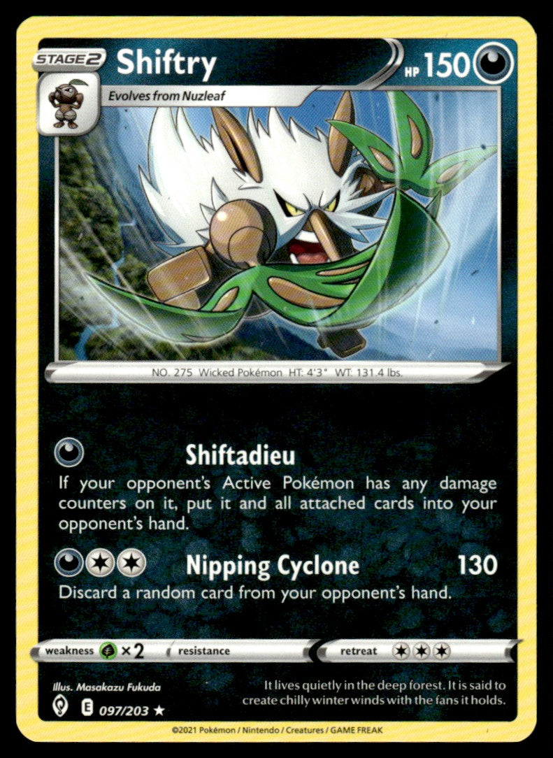 Shiftry 097/203 Rare - Evolving Skies - Sword & Shield