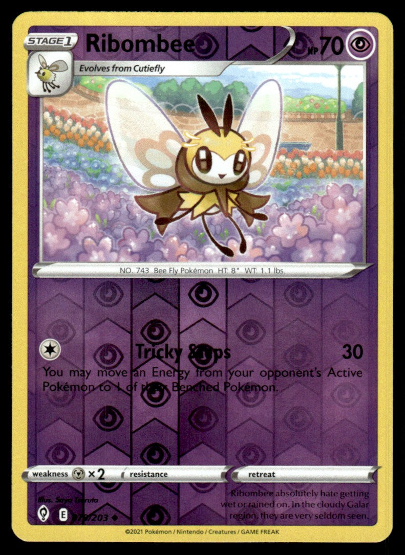 Ribombee 079/203 Reverse - Evolving Skies - Sword & Shield