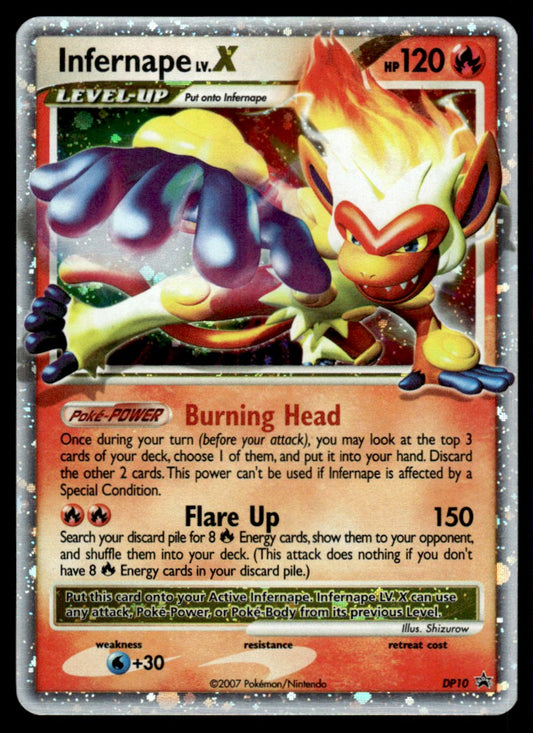 LP - Infernape LV.X DP10 - Holo - Diamond & Pearl Promos
