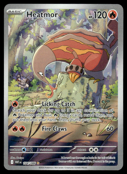 Heatmor 104/086 - White Flare - Scarlet & Violet