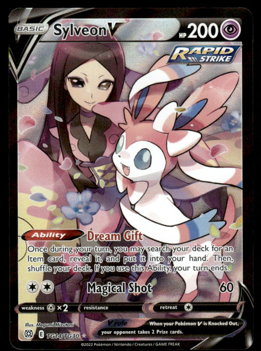 Sylveon V TG14/TG30 - Brilliant Stars - Trainer Gallery - Sword & Shield