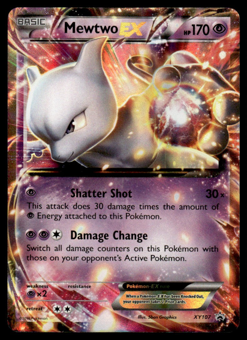 NM Mewtwo-EX XY107 - XY Promos