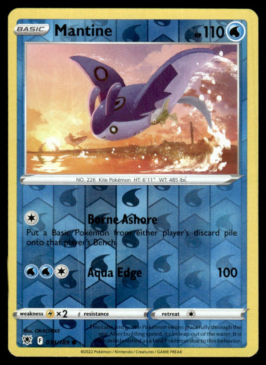 Mantine 034/189 Reverse - Astral Radiance - Sword & Shield