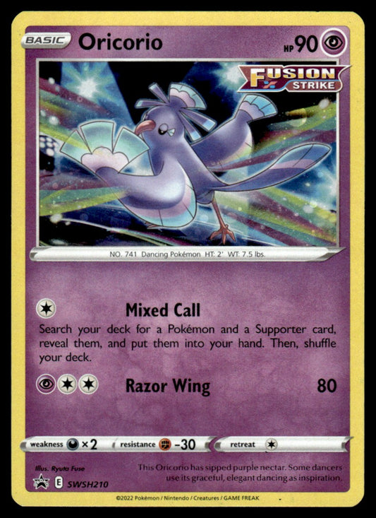 Oricorio SWSH210 Cosmo Holo - Sword & Shield Promos - Sword & Shield