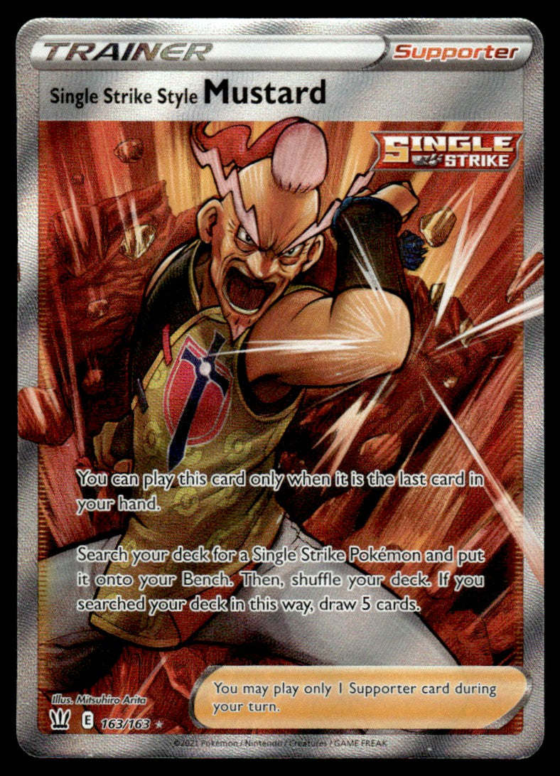 Single Strike Style Mustard 163 - Battle Styles - Sword & Shield