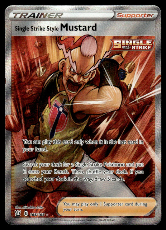 Single Strike Style Mustard 163 - Battle Styles - Sword & Shield