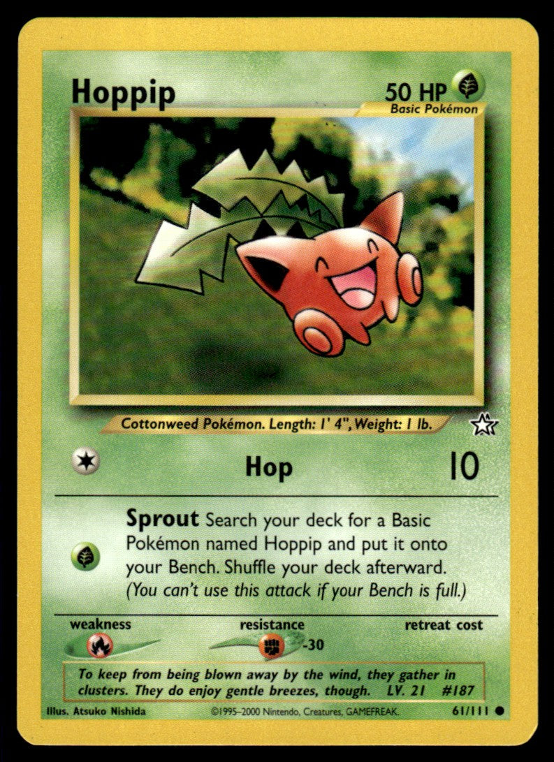 LP Hoppip 61 No Holo - Neo Genesis