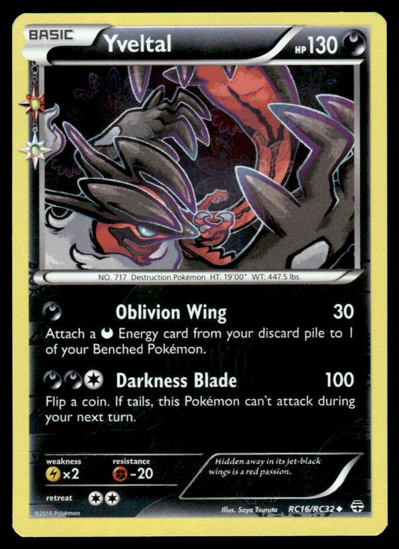 Yveltal - NM - RC16 - Generations