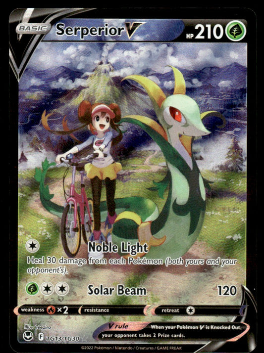 Serperior V TG13/TG30 - Silver Tempest - Trainer Gallery - Sword & Shield