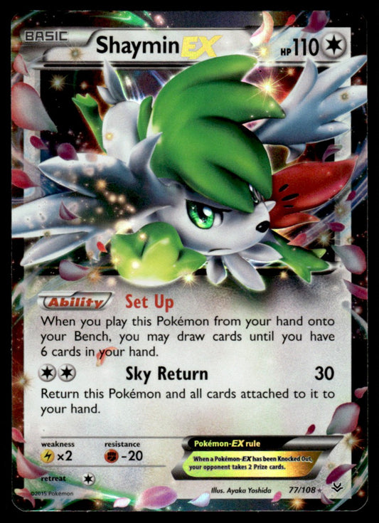 Shaymin-EX - NM - 77 - Roaring Skies