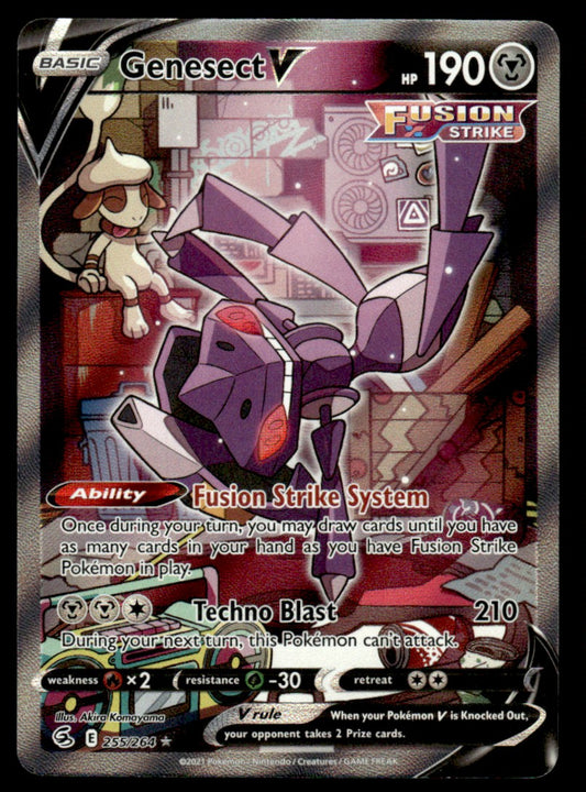 Genesect V 255/264 - Fusion Strike - Sword & Shield