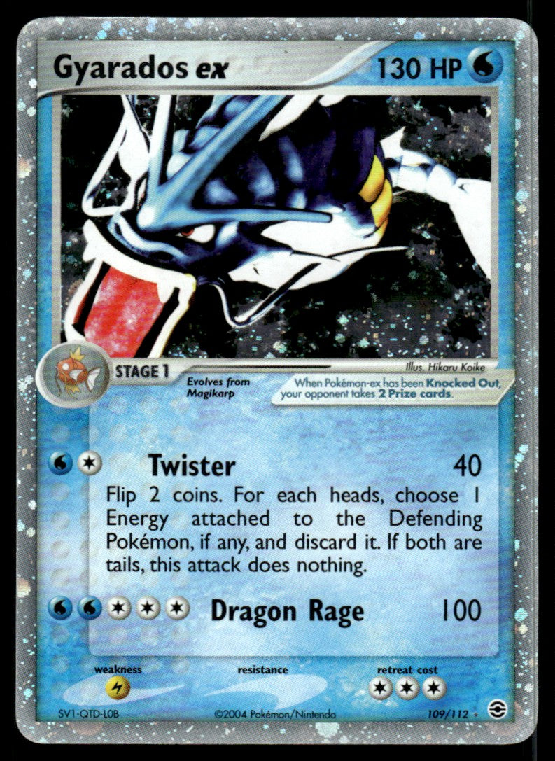 NM - Gyarados ex 109 - Holo - FireRed & LeafGreen
