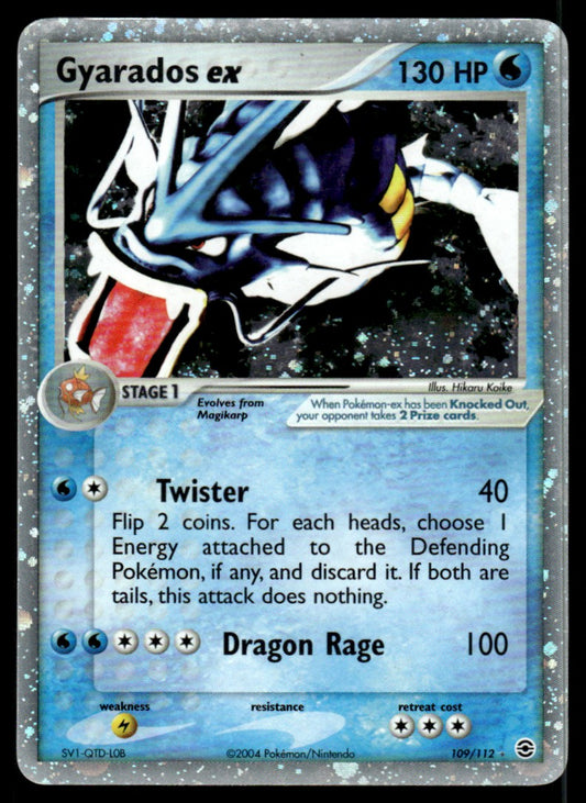 NM - Gyarados ex 109 - Holo - FireRed & LeafGreen