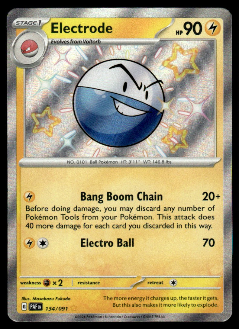 Electrode 134/091 - Paldean Fates - Scarlet & Violet