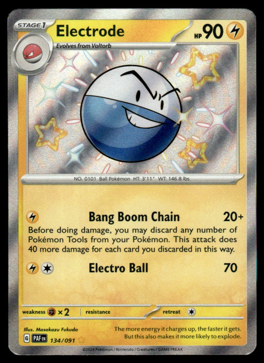 Electrode 134/091 - Paldean Fates - Scarlet & Violet