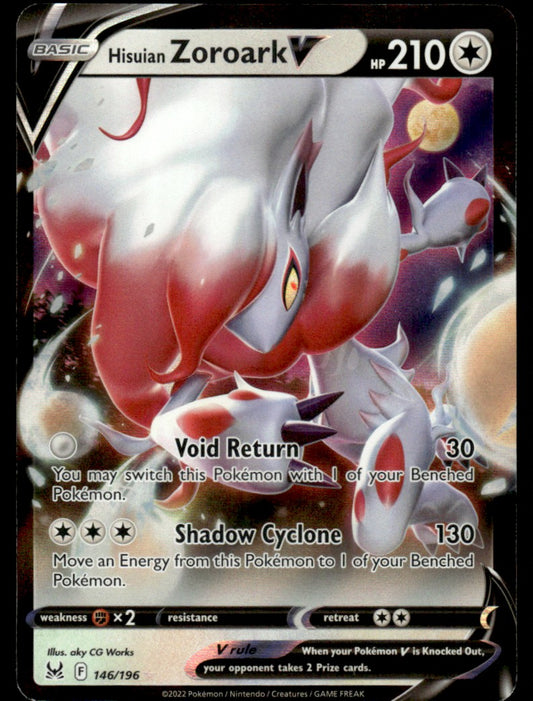 Hisuian Zoroark V 146/196 - Lost Origin - Sword & Shield