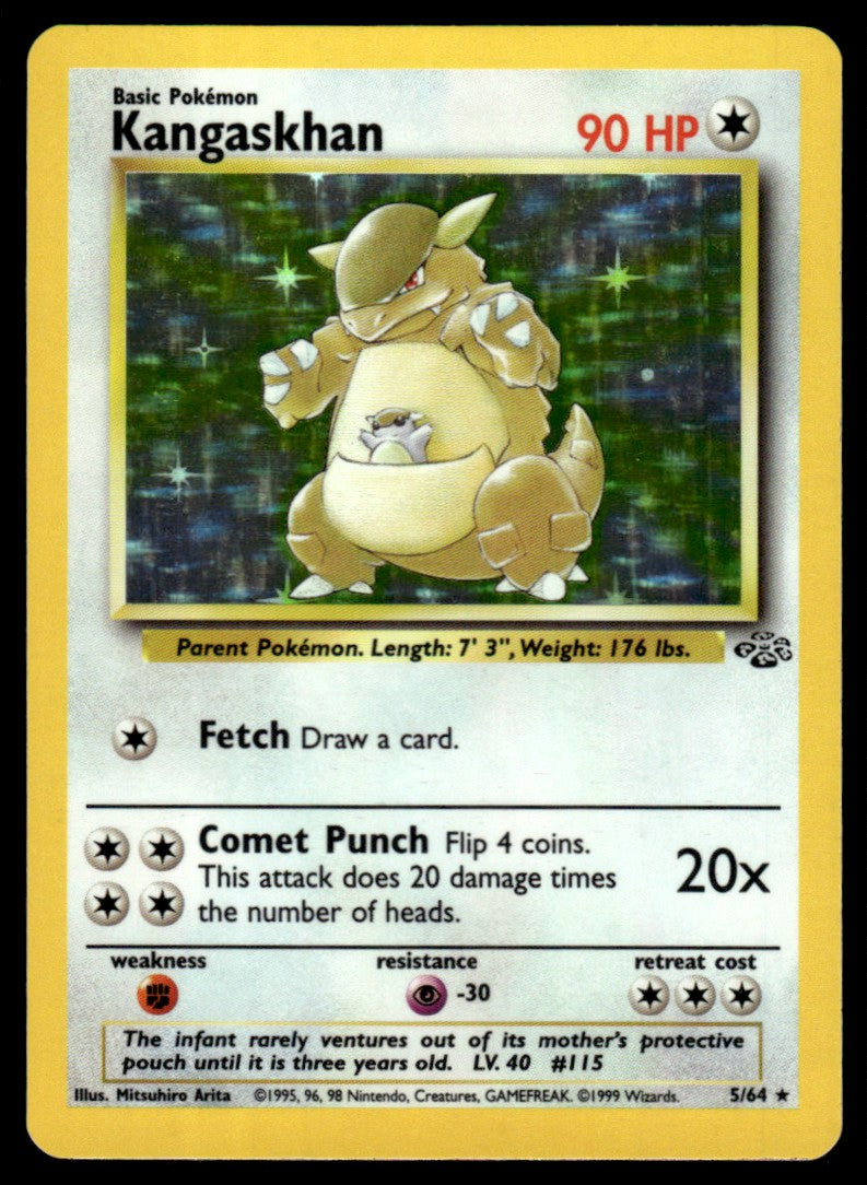 NM - Kangaskhan 5 - Holo - Jungle