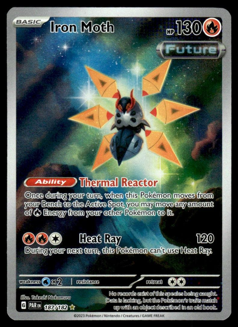 Iron Moth 187/182 - Paradox Rift - Scarlet & Violet