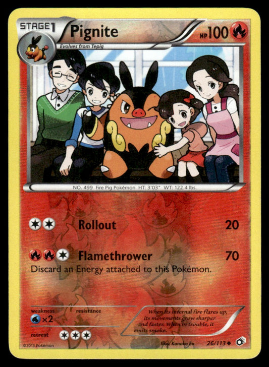 NM - Pignite 26 - Reverse - Legendary Treasures
