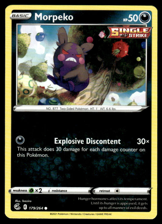 Morpeko 179/264 Comun - Fusion Strike - Sword & Shield