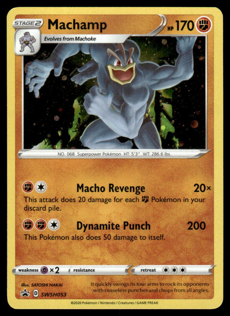 Machamp (Cosmo Holo) SWSH053/PRSS - Sword & Shield Promos - Sword & Shield
