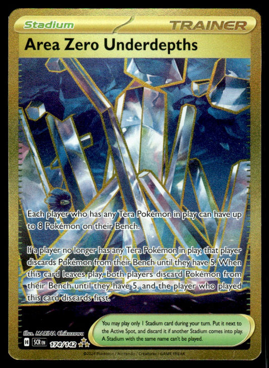 Area Zero Underdepths 174/142 - Stellar Crown - Scarlet & Violet