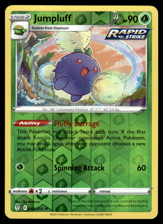 Jumpluff 004/203 Reverse - Evolving Skies - Sword & Shield