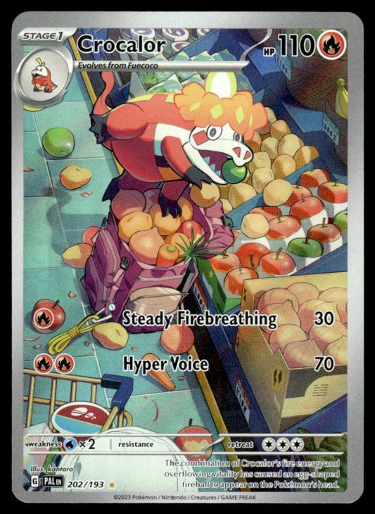 Crocalor 202/193 - Paldea Evolved - Scarlet & Violet
