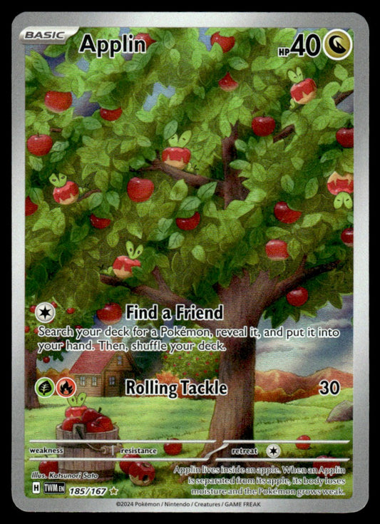 Applin 185/167 - Twilight Masquerade - Scarlet & Violet