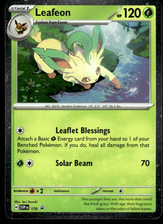 Leafeon (Cosmo Holo) 170/PRSV - Scarlet & Violet Promos - Scarlet & Violet