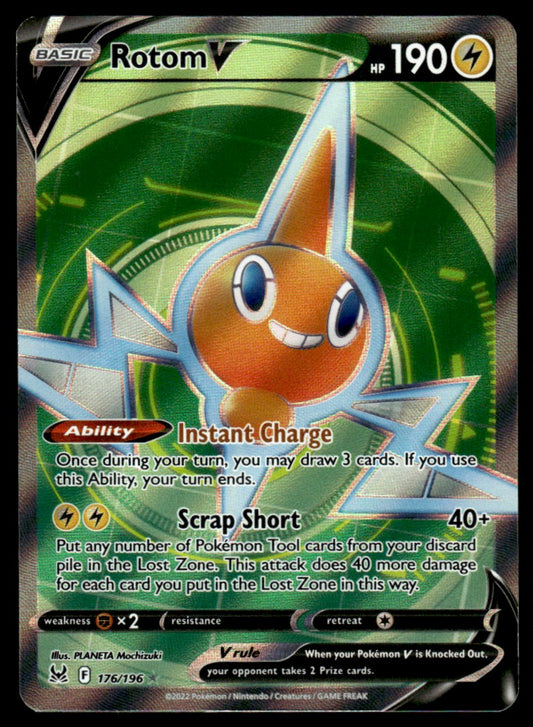Rotom V 176/196 - Lost Origin - Sword & Shield
