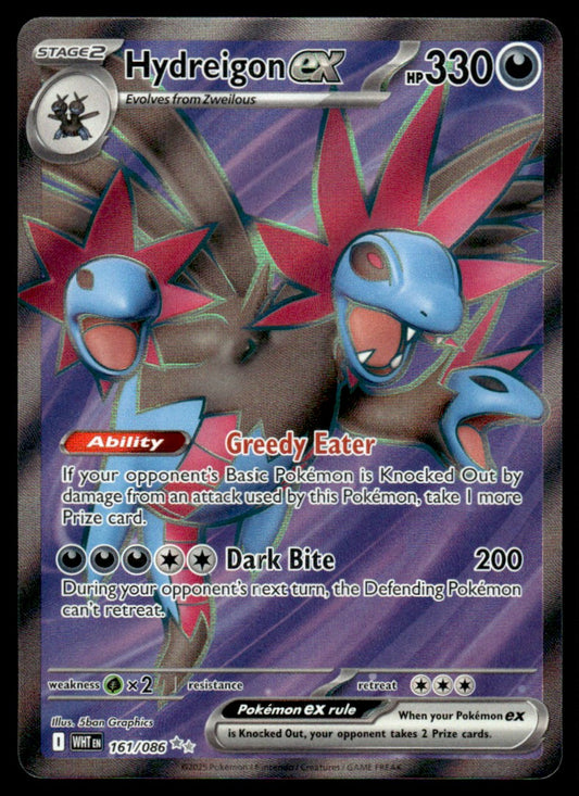 Hydreigon ex 161/086 - White Flare - Scarlet & Violet