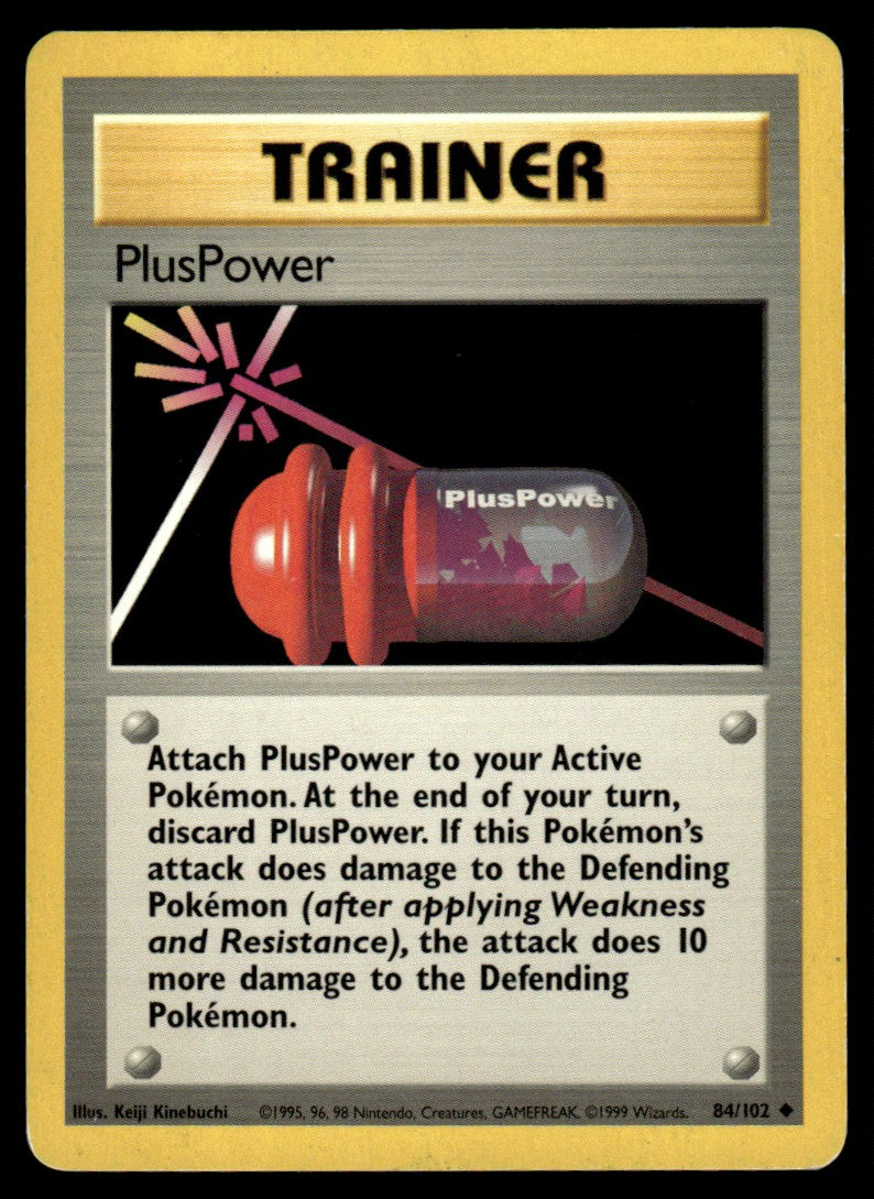 LP PlusPower 84 No Holo - Base Set