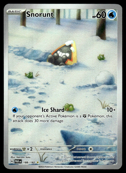 Snorunt 188/182 - Paradox Rift - Scarlet & Violet