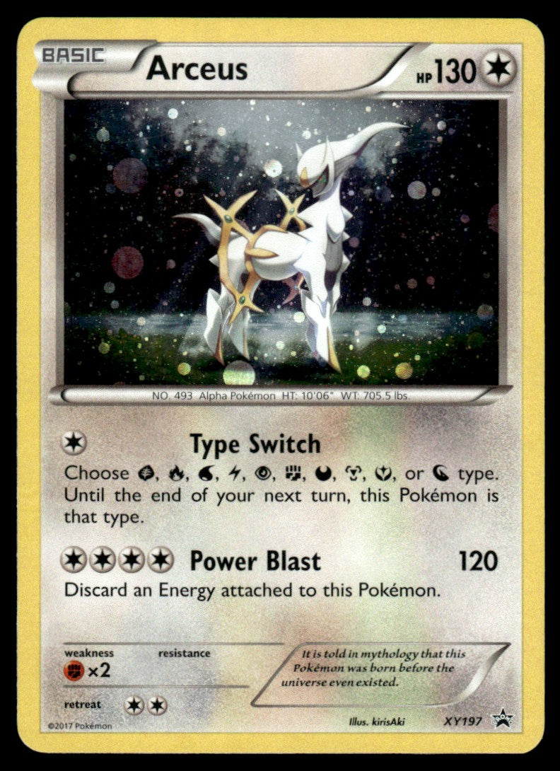 LP - Arceus (Cosmo Holo) XY197 - Holo - XY Promos