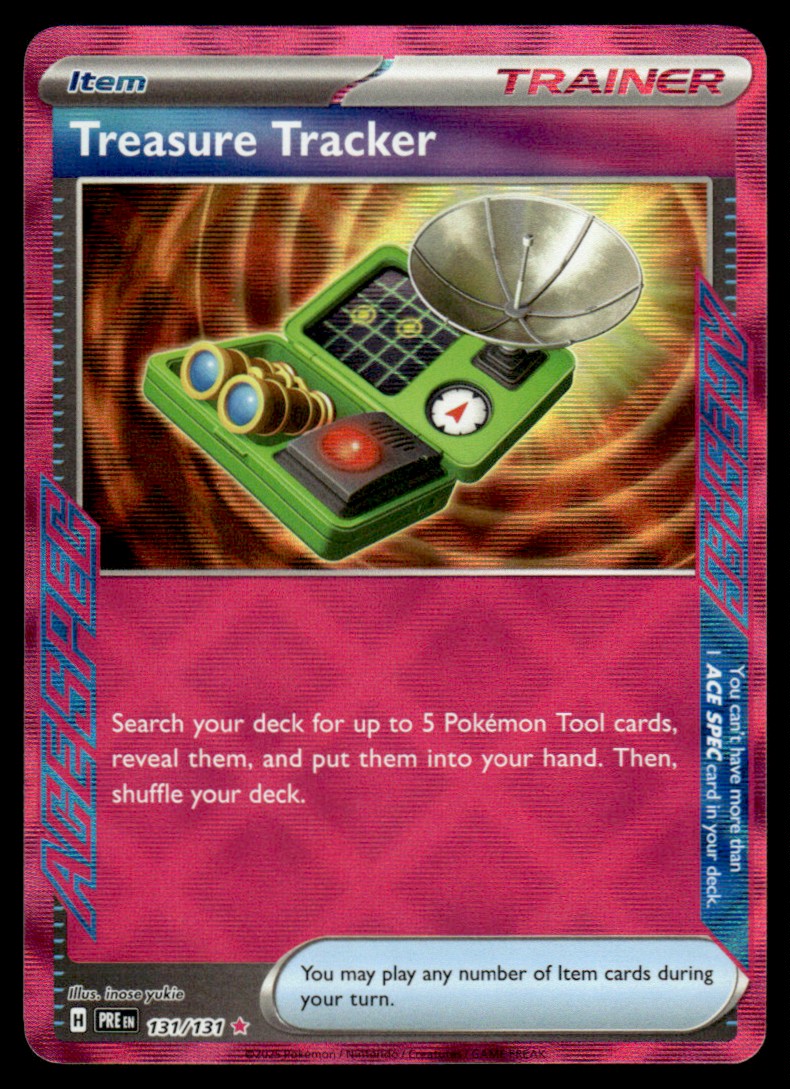 Treasure Tracker 131/131 - Prismatic Evolutions - Scarlet & Violet