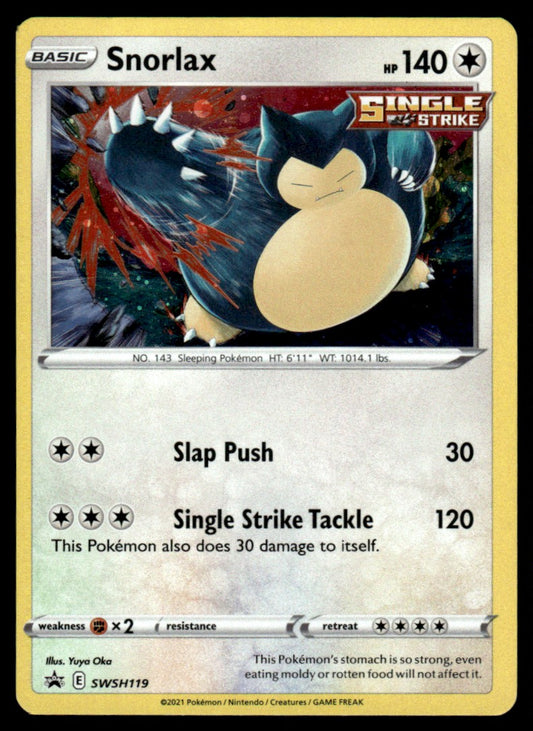Snorlax SWSH119/PRSS - Sword & Shield Promos - Sword & Shield