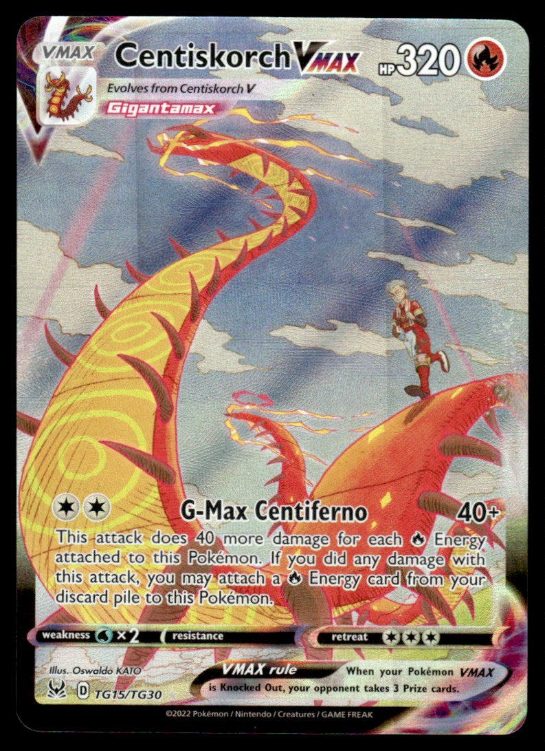 Centiskorch VMAX TG15/TG30 - Lost Origin - Trainer Gallery - Sword & Shield