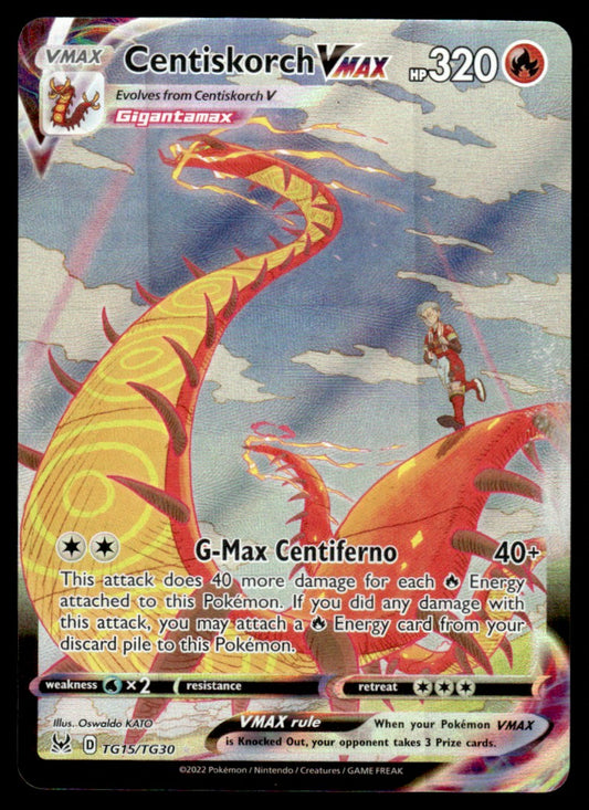 Centiskorch VMAX TG15/TG30 - Lost Origin - Trainer Gallery - Sword & Shield