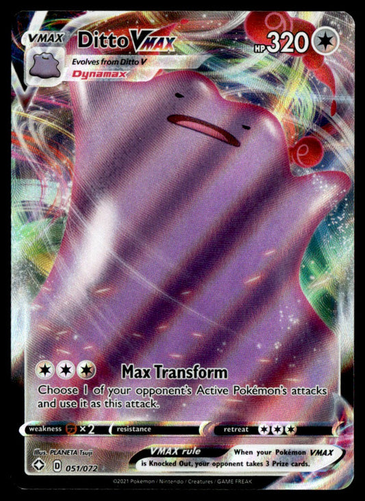 Ditto VMAX 051/072 - Shining Fates - Sword & Shield