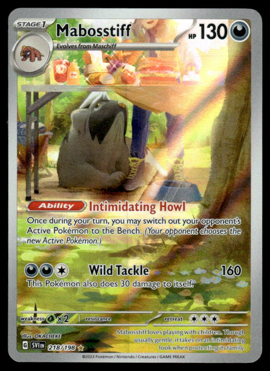 Mabosstiff 218/198 - Scarlet & Violet Base Set - Scarlet & Violet
