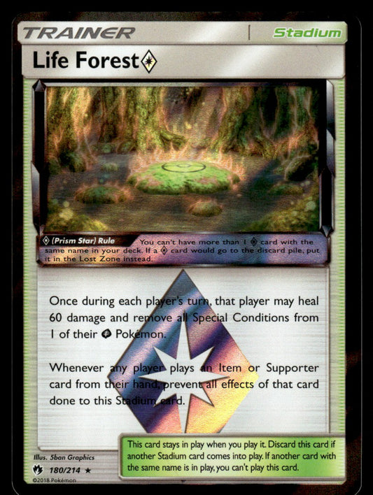 LP - Life Forest Prism Star 180 - Holo - Lost Thunder