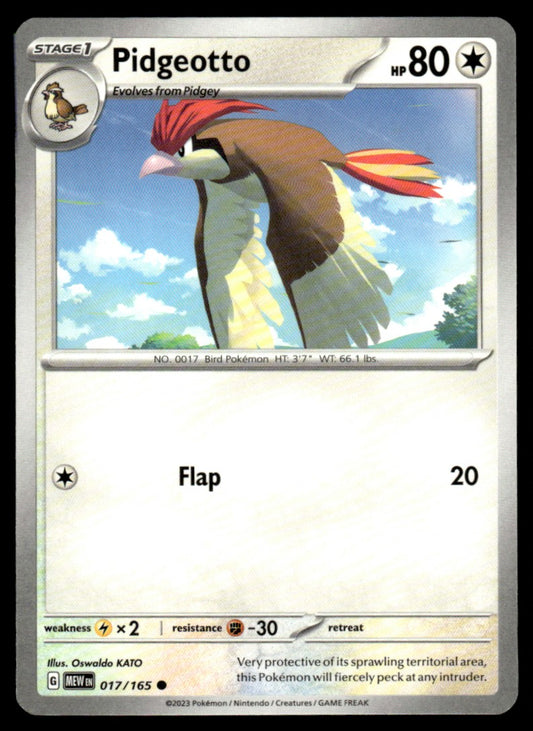 Pidgeotto 017/165 Comun - Scarlet & Violet - 151 - Scarlet & Violet