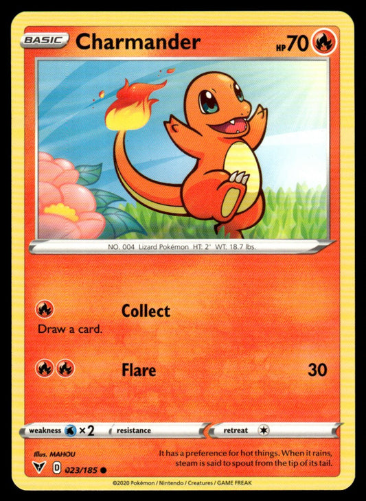 Charmander 023/185 Comun - Vivid Voltage - Sword & Shield