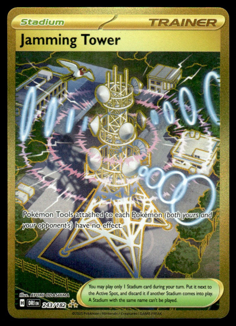 Jamming Tower 243/182 - Destined Rivals - Scarlet & Violet