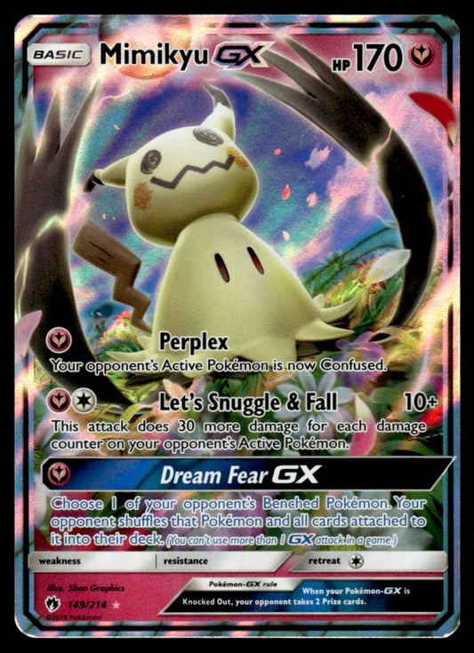 Mimikyu-GX - NM - 149 - Lost Thunder
