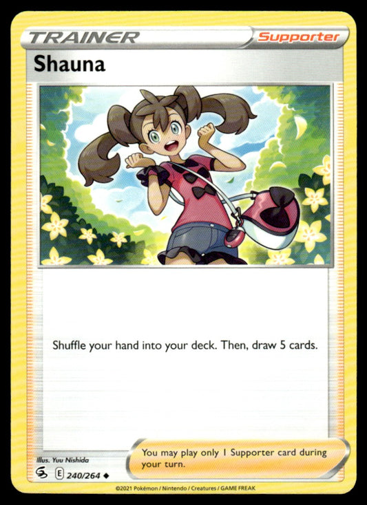 Shauna 240/264 Uncomon - Fusion Strike - Sword & Shield