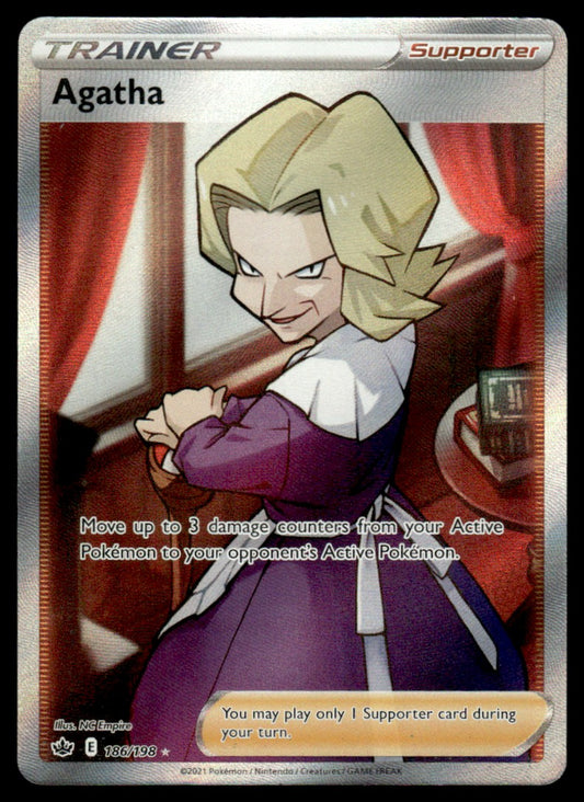 Agatha 186/198 - Chilling Reign - Sword & Shield