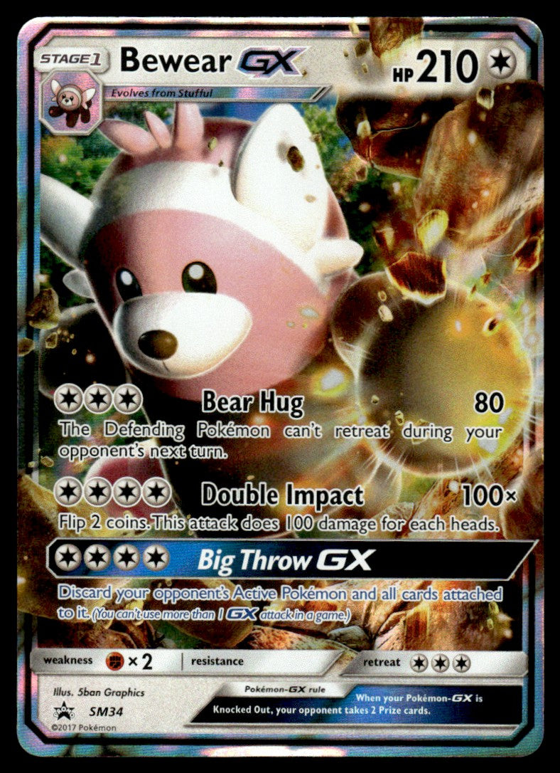 Bewear-GX - LP - SM34 - Sun & Moon Promos